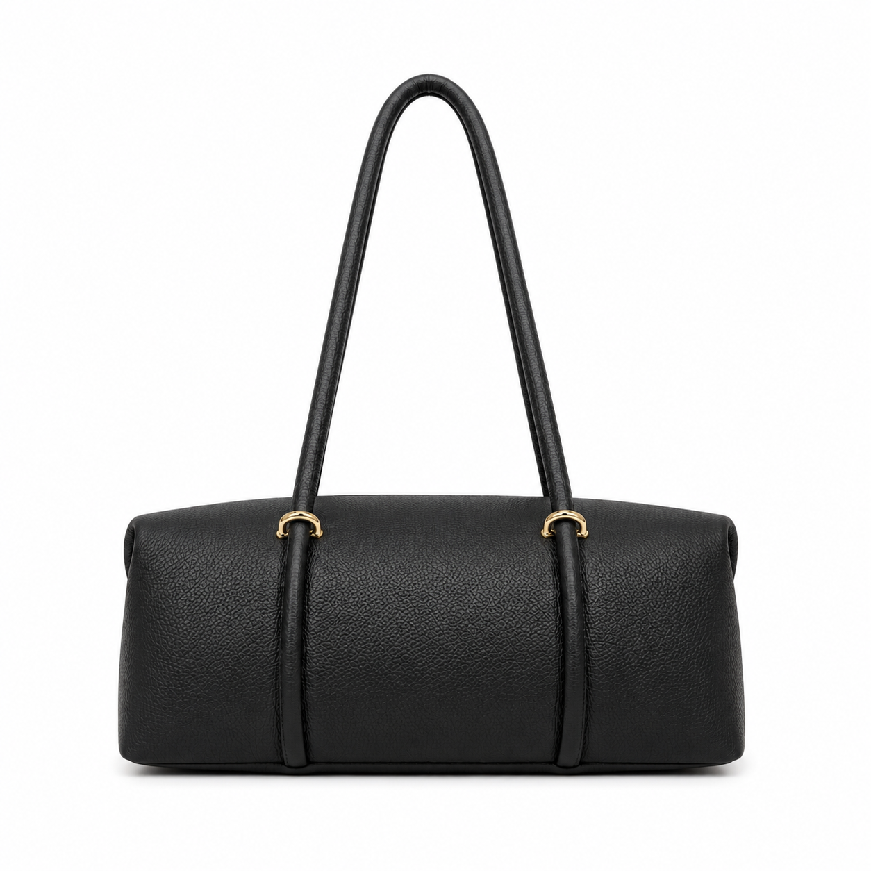 Bolso de hombro de piel auténtica para mujer con asas largas – Elegante y moderno, made in Italy