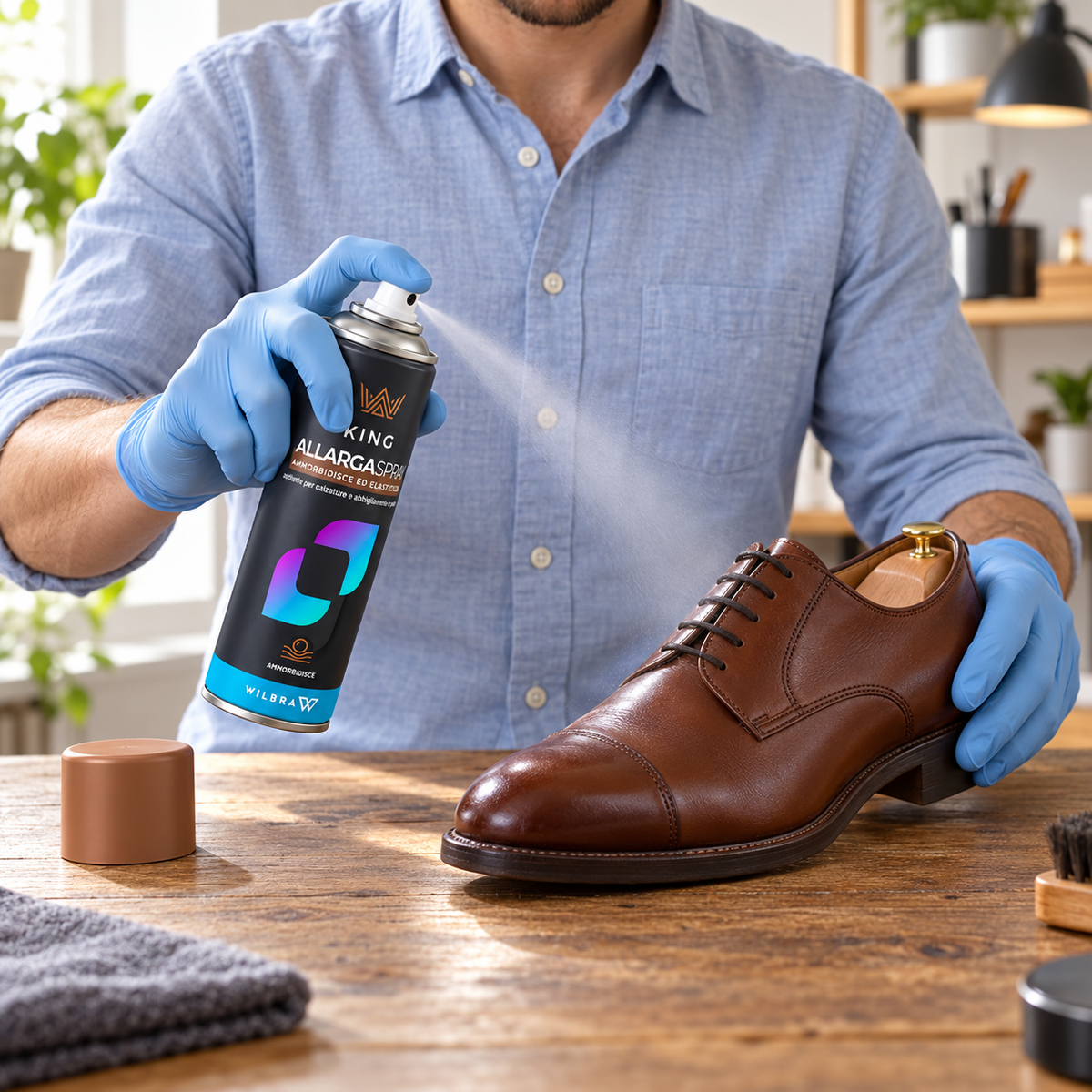 Allargascarpe dilatante spray 200 ml ammorbidente quando le scarpe stringono