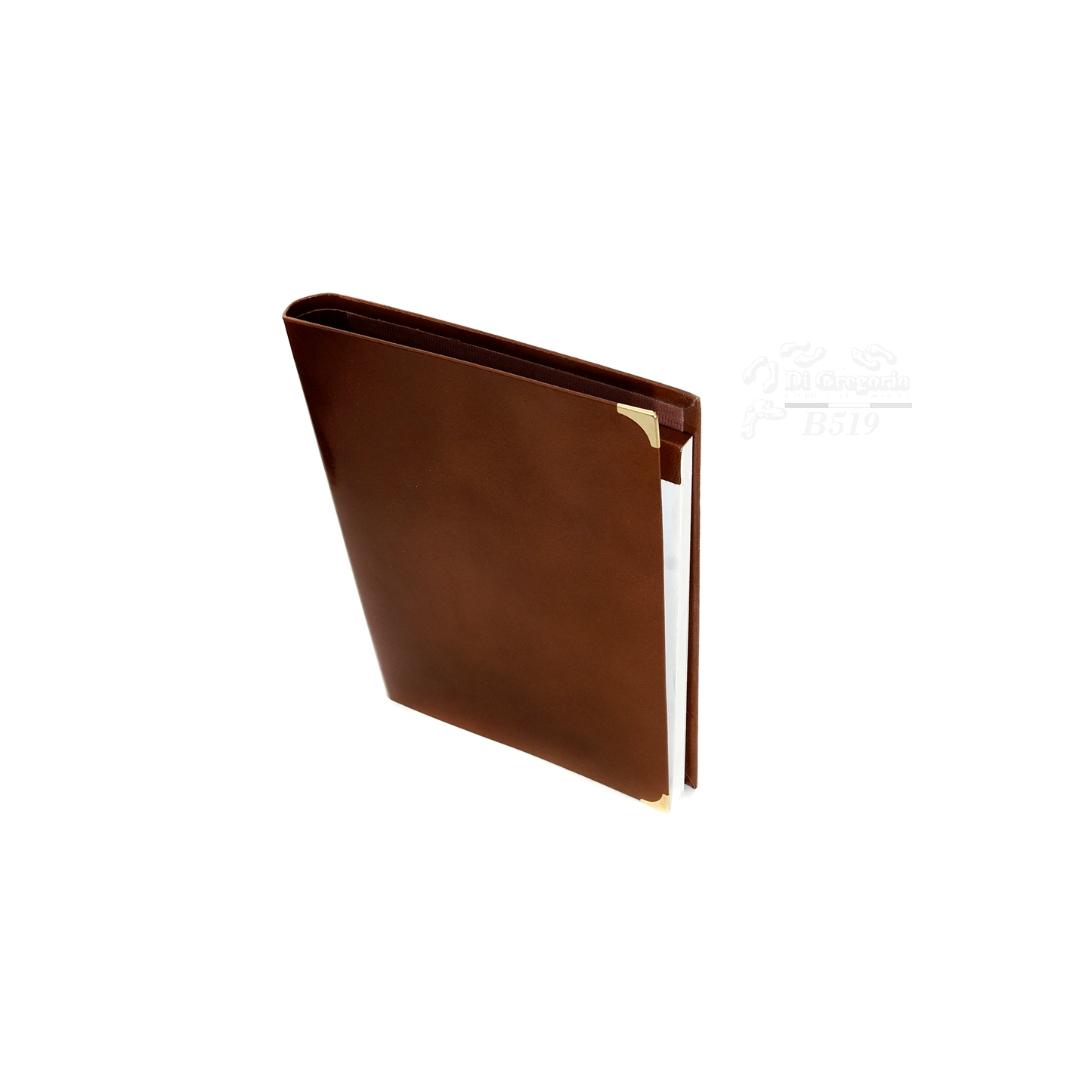 Taccuino in Vera Pelle Porta Blocco Note Elegante Idea Regalo