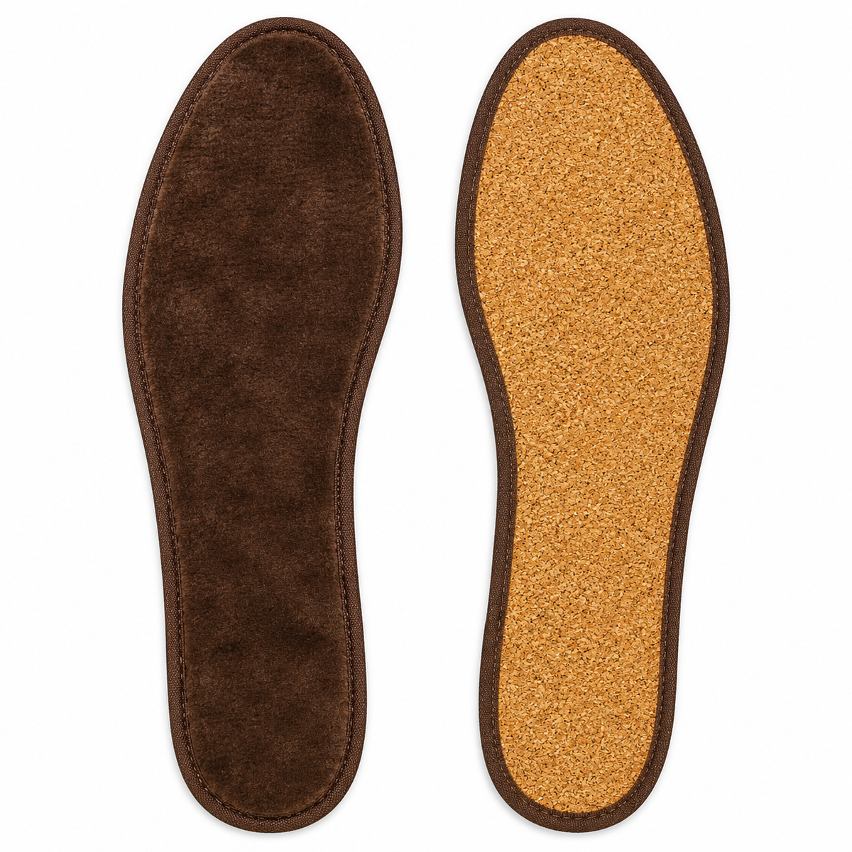 Solette Termiche Coimbra Vison Scarpe Stivali Fibra e Sughero Sottili Lavabili