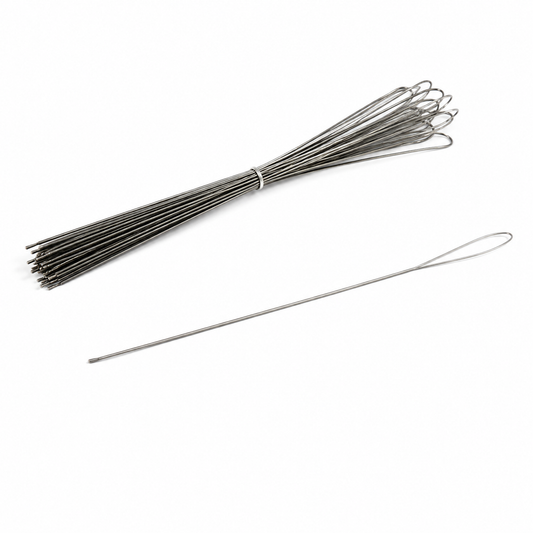 Steel Bristles 0.5 mm x 100 for Hand Stitching Shoes and Leatherwork Shoemaker Threader