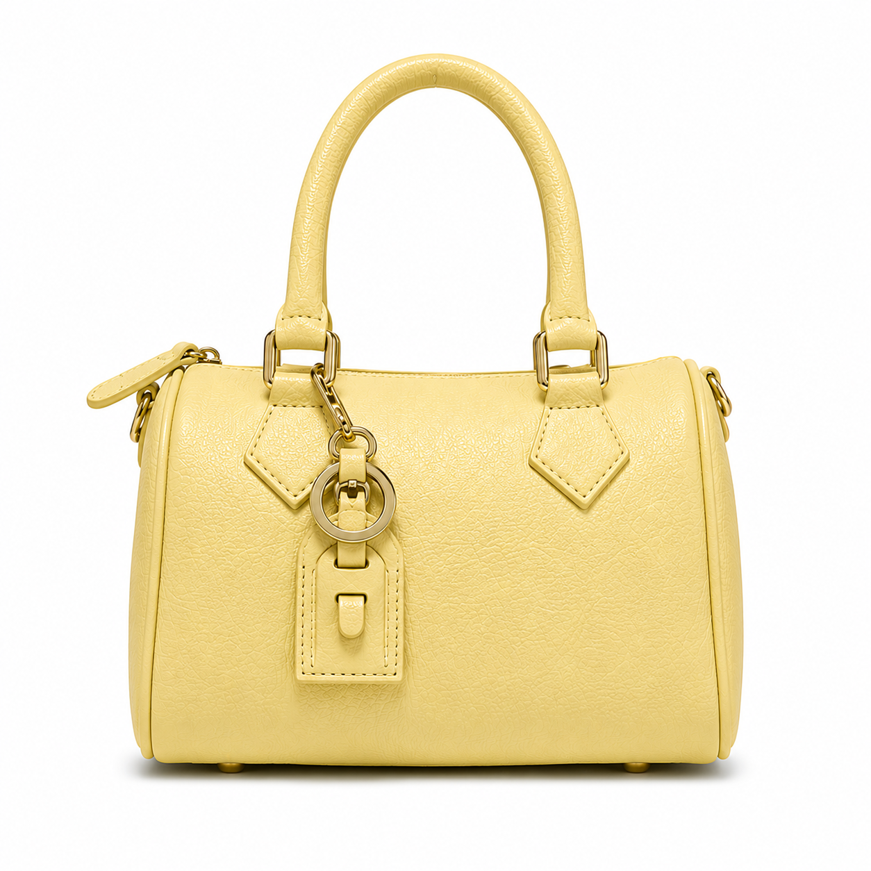 Women's Genuine Leather Top Handle Bag with Adjustable Removable Shoulder Strap Elegant and Casual Handbag 23x14x12 cm