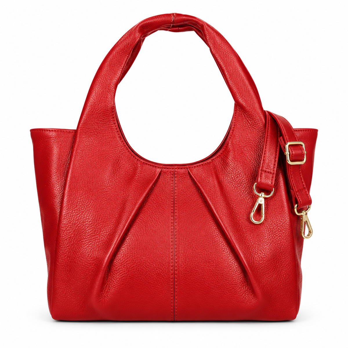 Borsa Donna Vera Pelle Made in Italy Grande a Mano con Tracolla Rimovibile