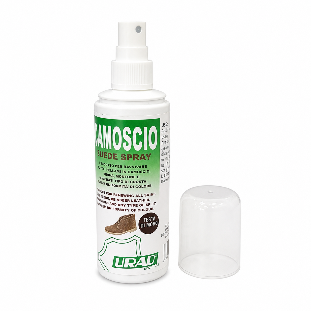 URAD Spray No Gas Ravviva Camoscio e Renna – Uniforma il Colore | Ecologico ed Efficace