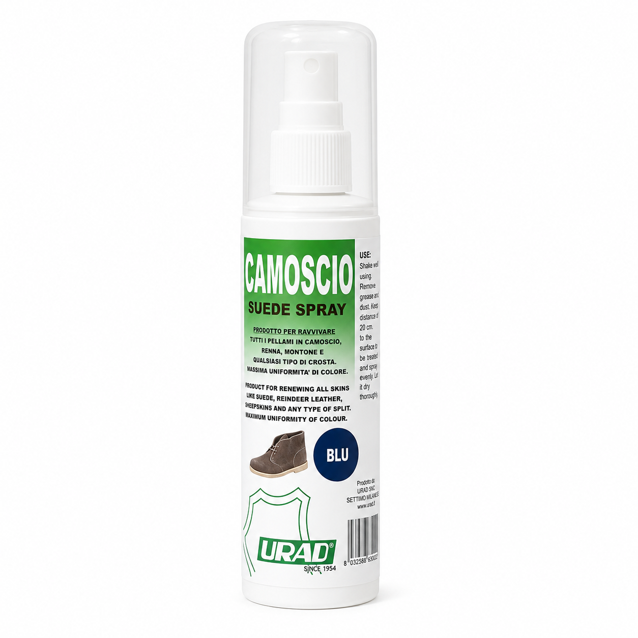 URAD Spray No Gas Ravviva Camoscio e Renna – Uniforma il Colore | Ecologico ed Efficace