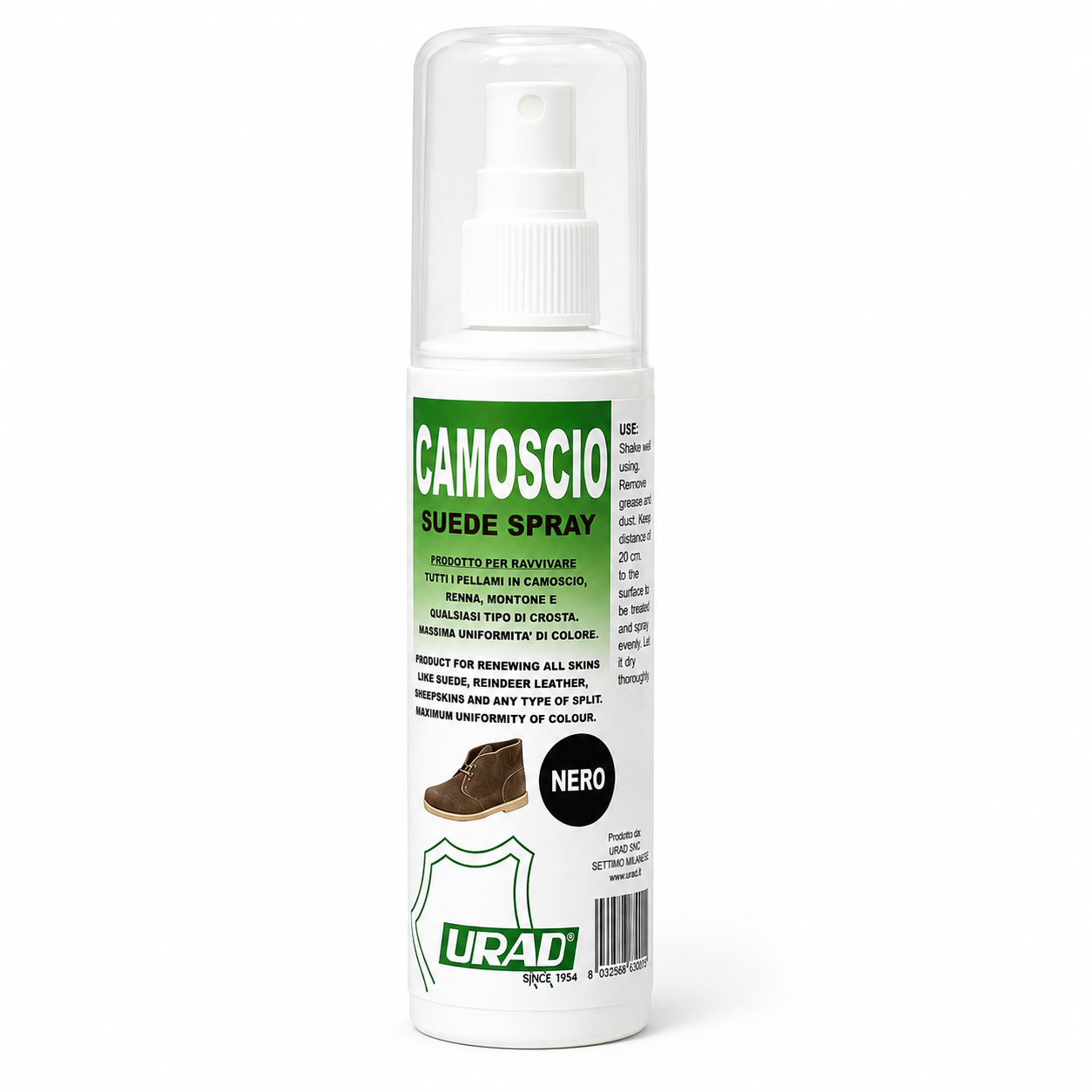URAD Spray No Gas Ravviva Camoscio e Renna – Uniforma il Colore | Ecologico ed Efficace