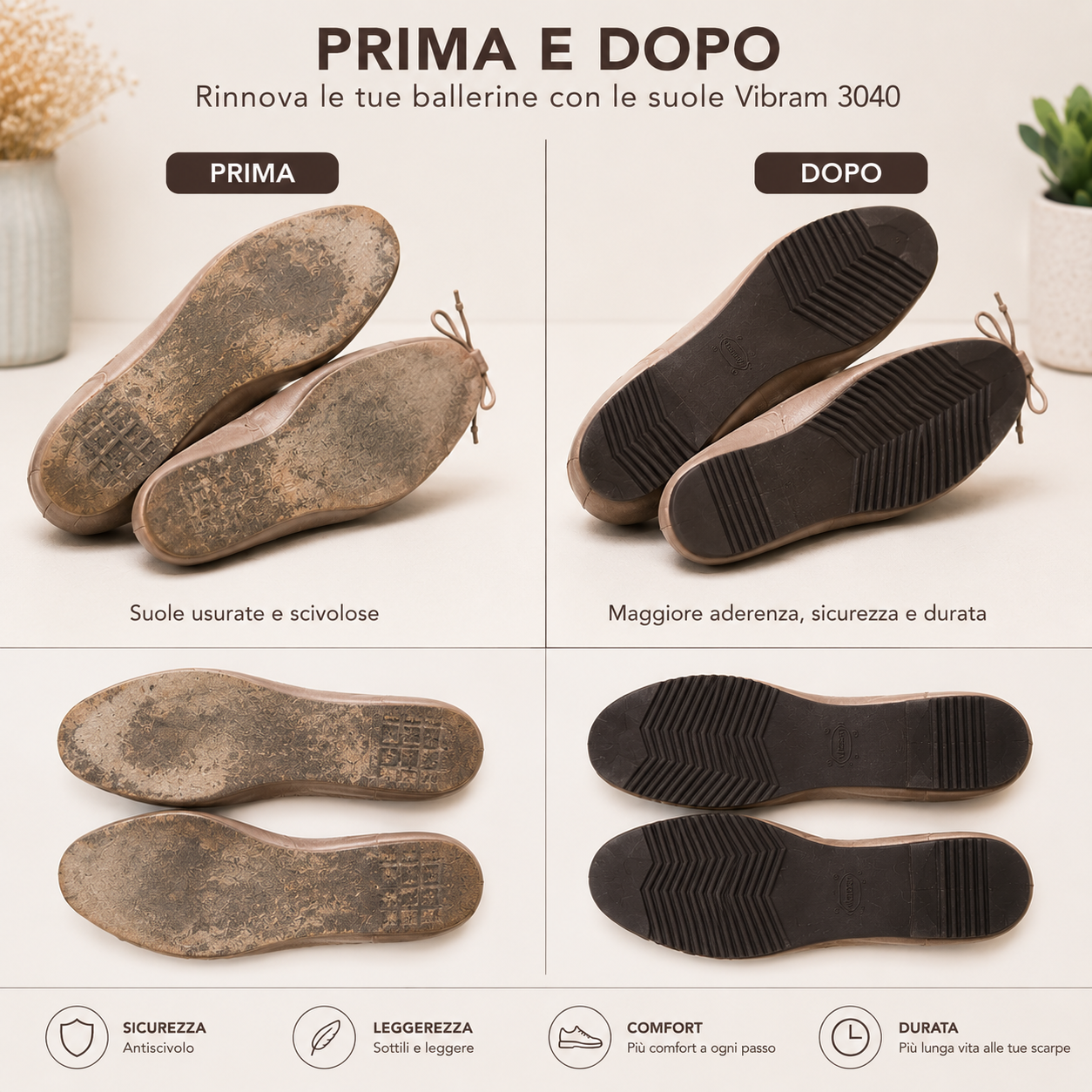 Suola Vibram fondo in gomma per riparazione sostituzione o creazione scarpe