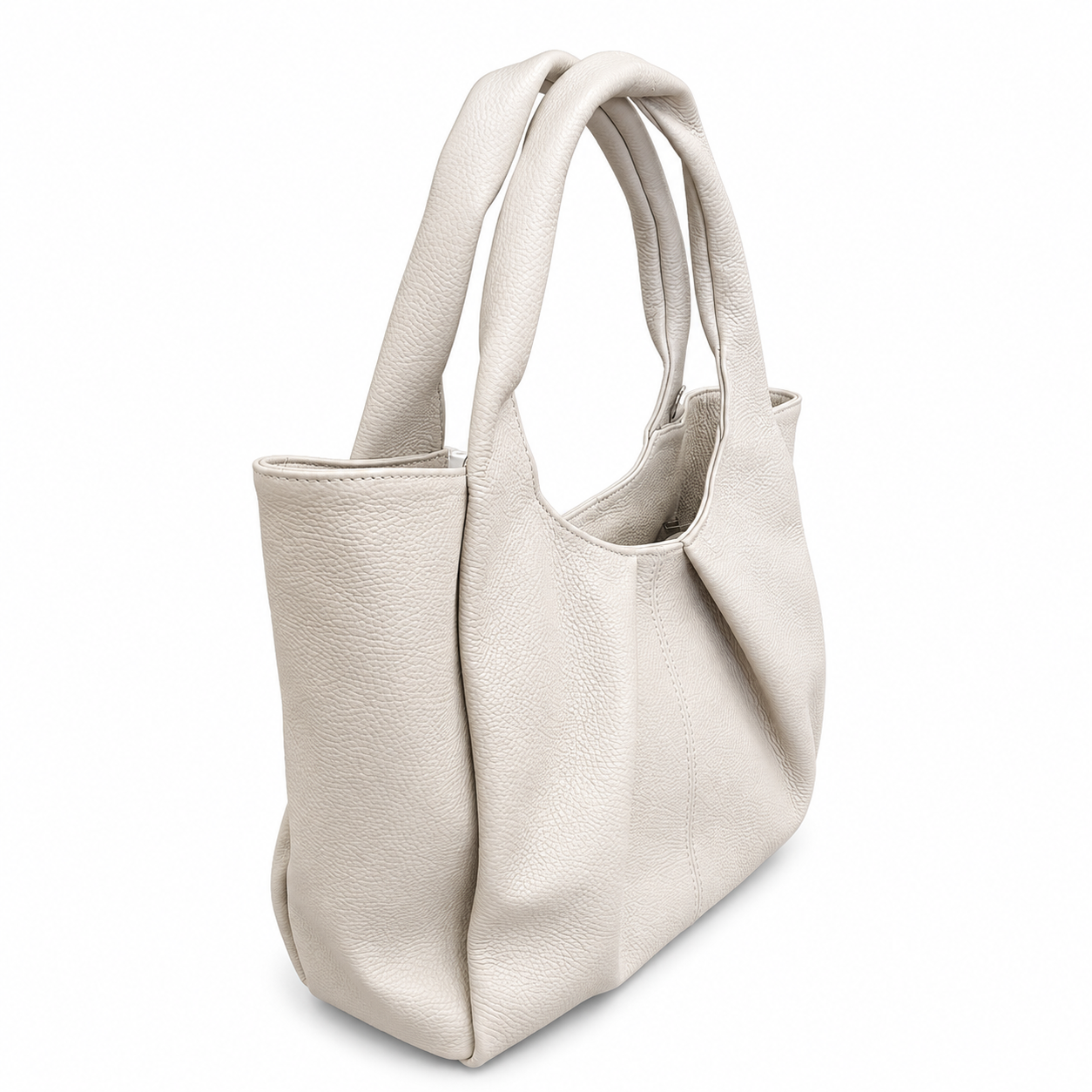 Borsa Donna Vera Pelle Made in Italy Grande a Mano con Tracolla Rimovibile