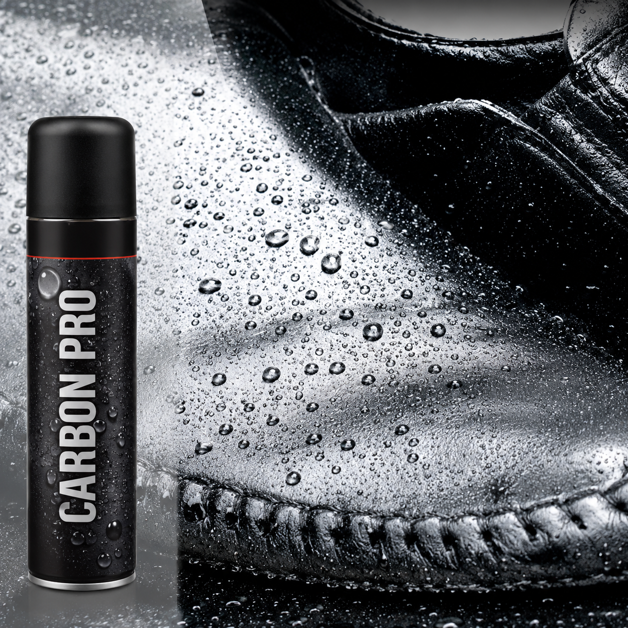 Collonil Carbon Pro Spray Impermeabilizzante 300 ml  Protezione Totale per Pelle Camoscio Nabuk Tessuti Scarpe Sneakers Borse e Abbigliamento con Tecnologia Fibra di Carbonio