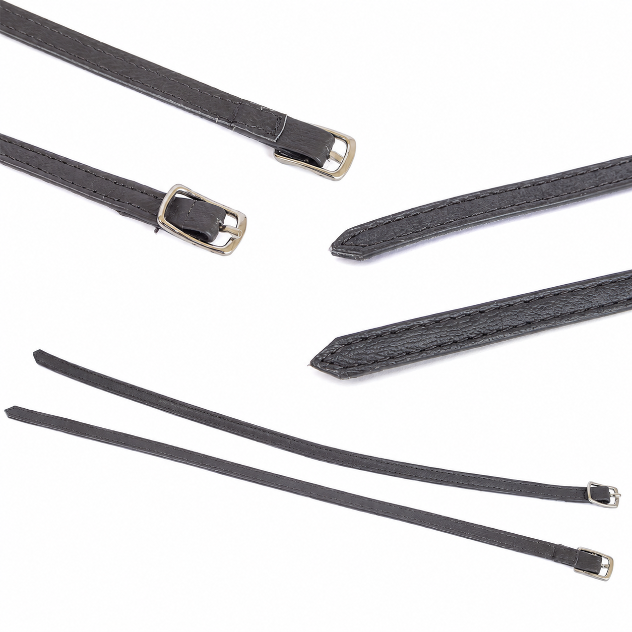 Replacement Straps for Decollete Shoes in Genuine Lined Leather 8 mm x 31 cm – Replacement Straps for Women's Shoes