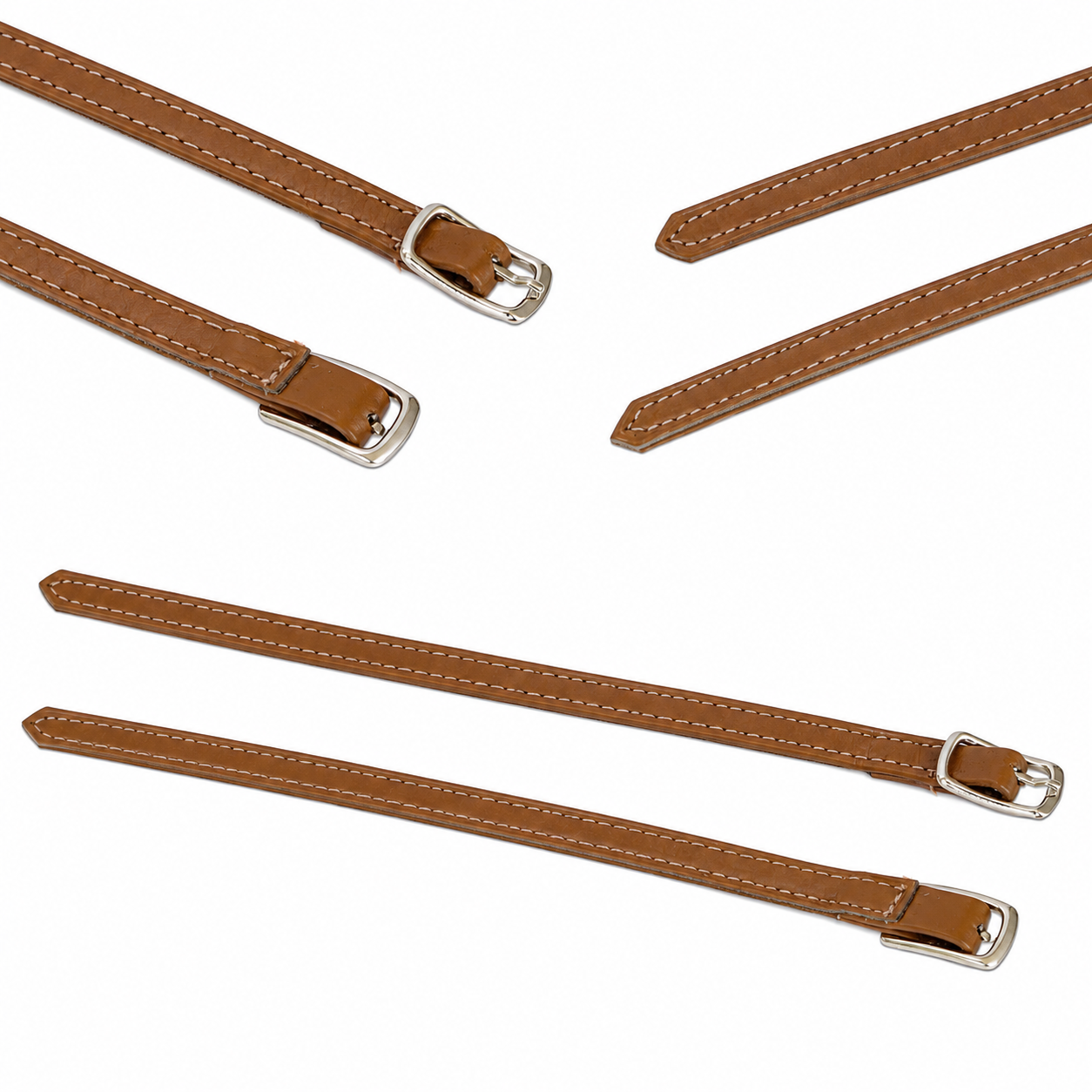 Replacement Straps for Decollete Shoes in Genuine Lined Leather 8 mm x 31 cm – Replacement Straps for Women's Shoes