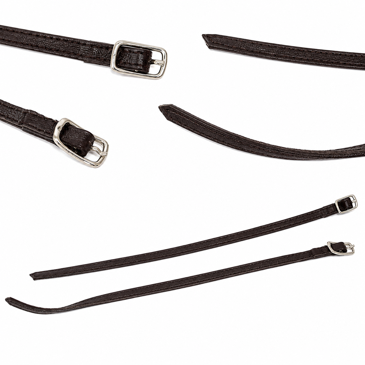 Replacement Straps for Decollete Shoes in Genuine Lined Leather 8 mm x 31 cm – Replacement Straps for Women's Shoes