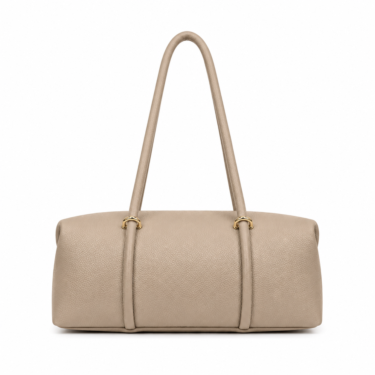 Bolso de hombro de piel auténtica para mujer con asas largas – Elegante y moderno, made in Italy