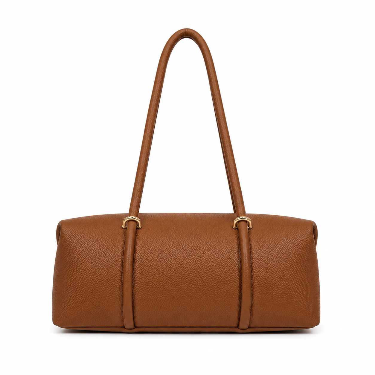 Bolso de hombro de piel auténtica para mujer con asas largas – Elegante y moderno, made in Italy