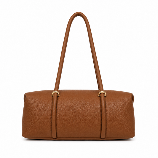 Borsa Donna a Spalla con Manici Lunghi in Vera Pelle – Elegante e Moderna made in Italy