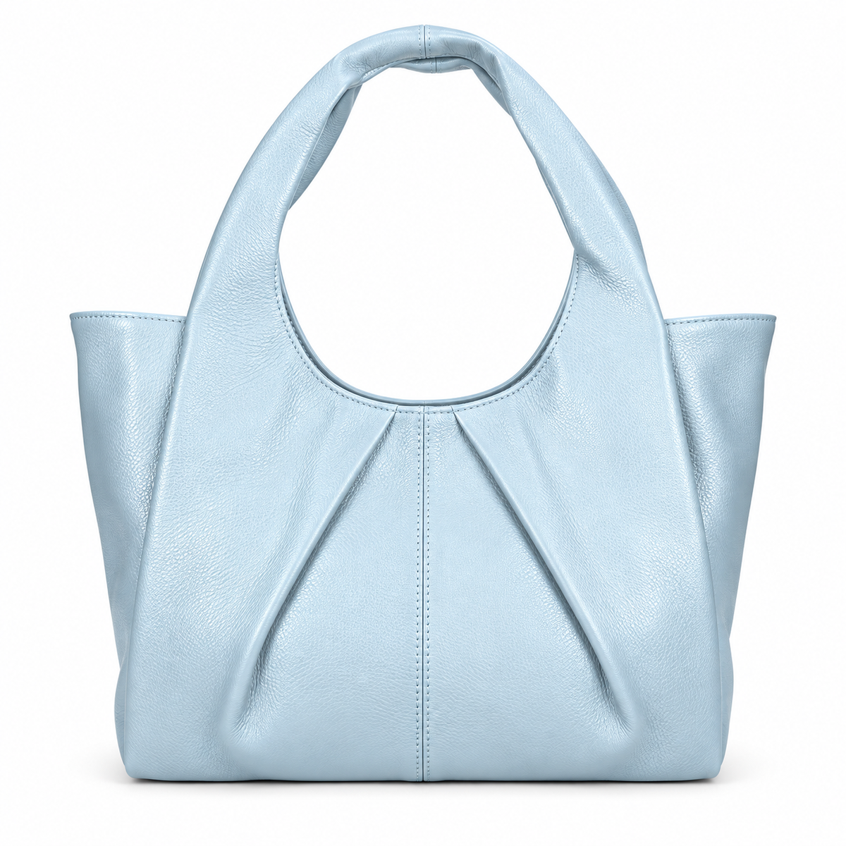 Borsa Donna Vera Pelle Made in Italy Grande a Mano con Tracolla Rimovibile