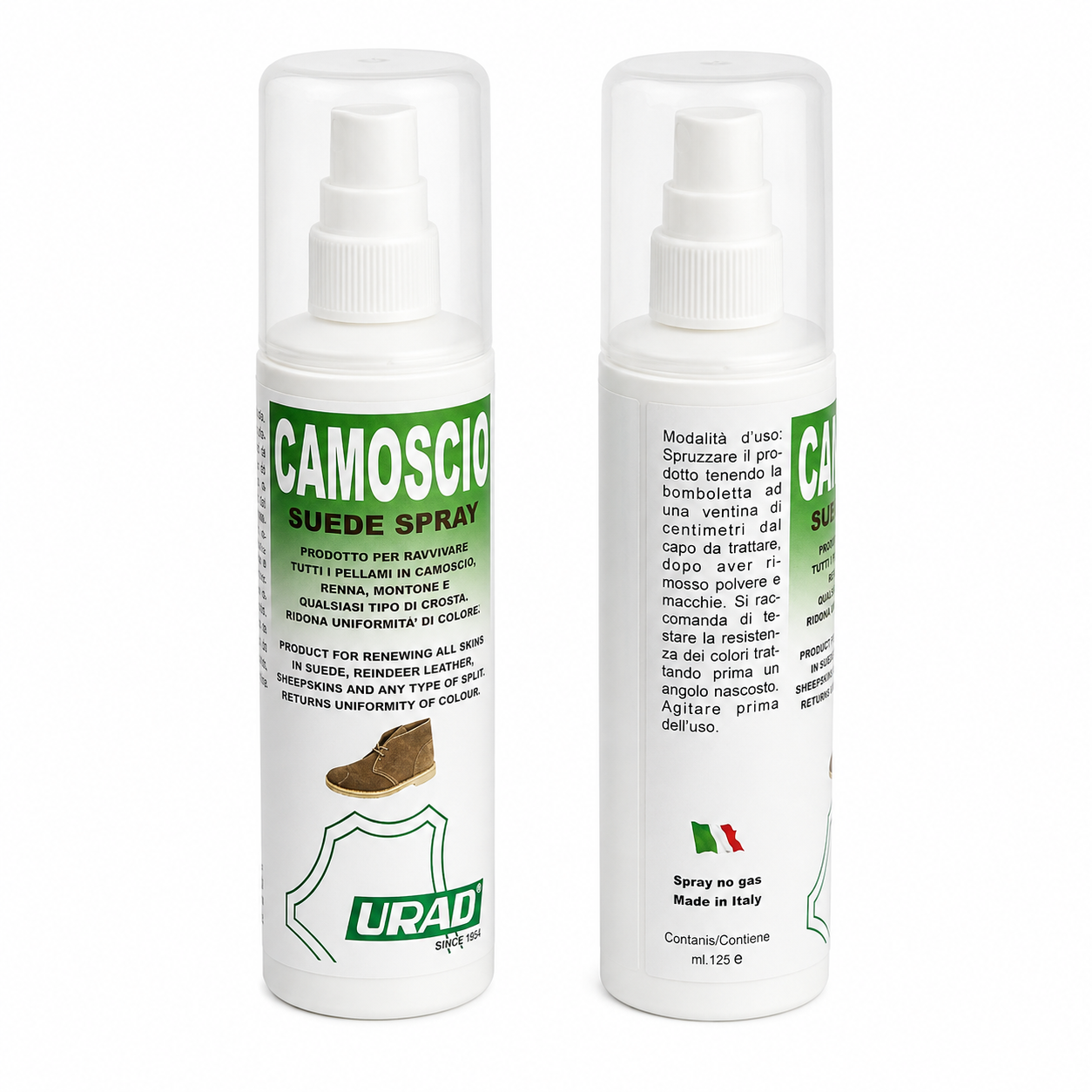 URAD Spray No Gas Ravviva Camoscio e Renna – Uniforma il Colore | Ecologico ed Efficace