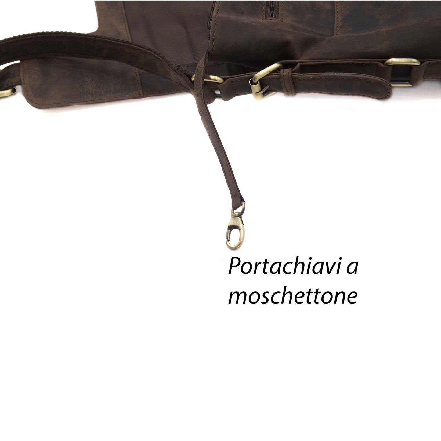 Borsello Uomo in Vera Pelle Ingrassata con Tracolla Regolabile Borsa a Tracolla Porta Cellulare Porta Smartphone Documenti e Portafoglio per Lavoro e Viaggio