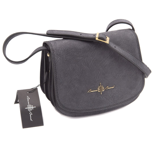 Borsa Tolfa in Vera Pelle da Donna – Tracolla Regolabile, Made in Italy, Stile Anni ‘70