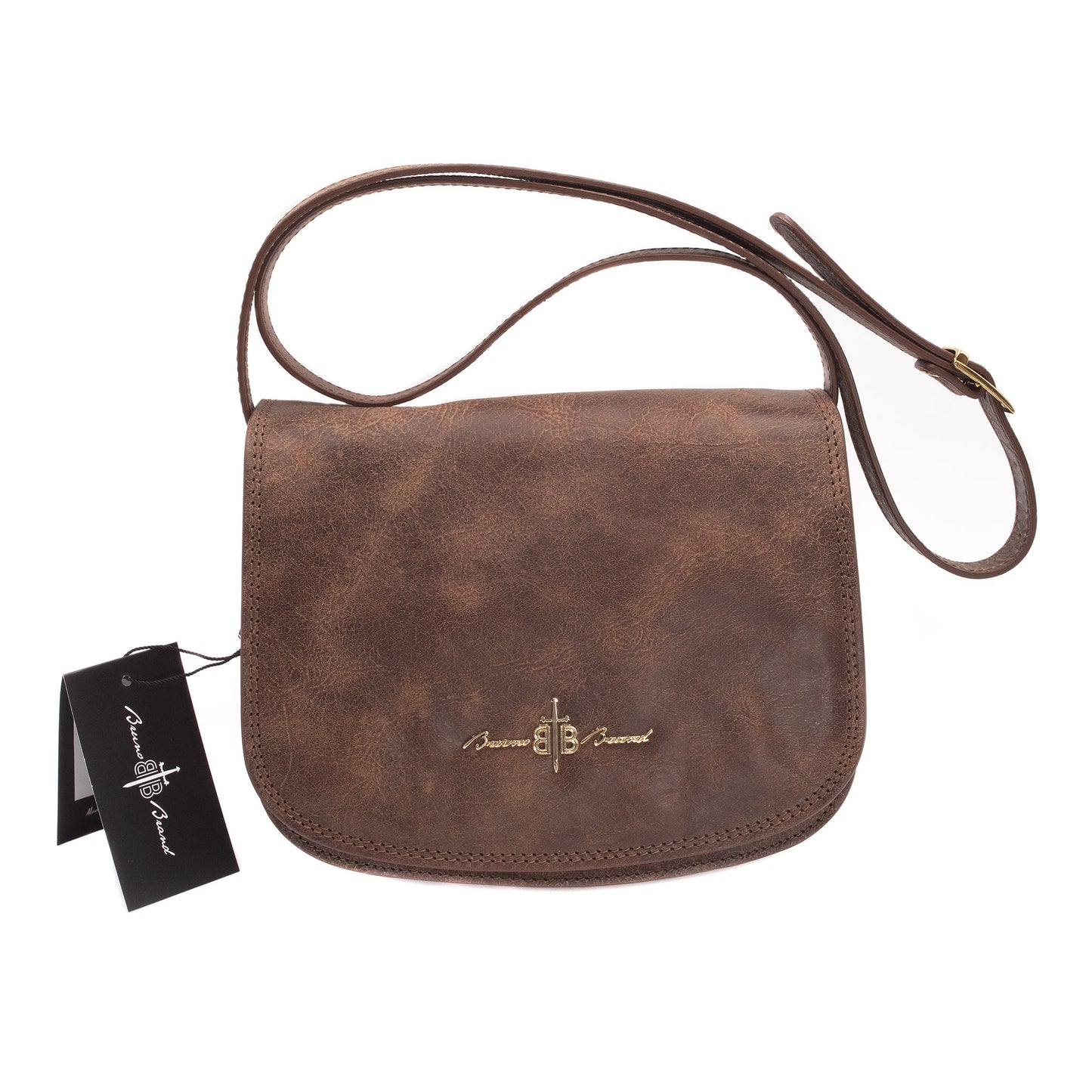 Borsa Tolfa donna vera pelle con tracolla regolabile artigianale made in italy rivisitazione anni 70