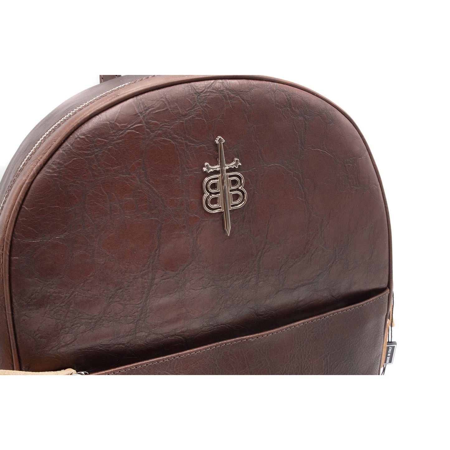 Handmade genuine leather backpack – tablet and travel