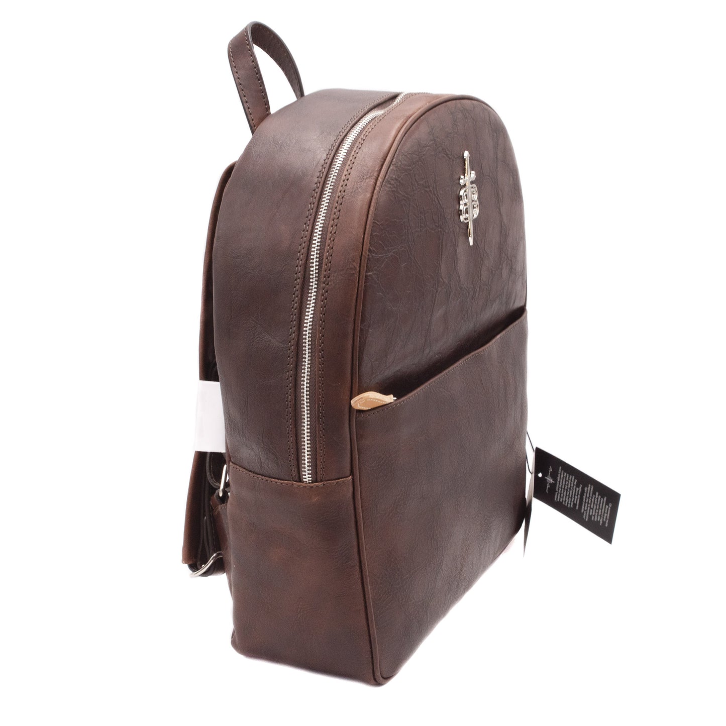 Handmade genuine leather backpack – tablet and travel