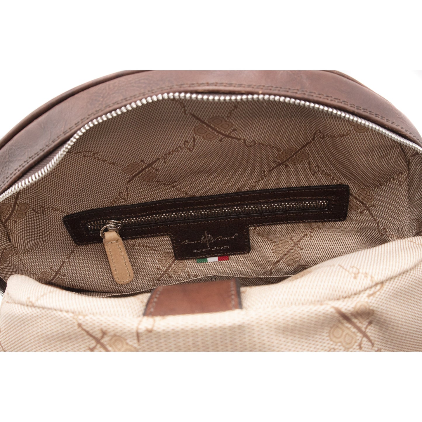 Handmade genuine leather backpack – tablet and travel
