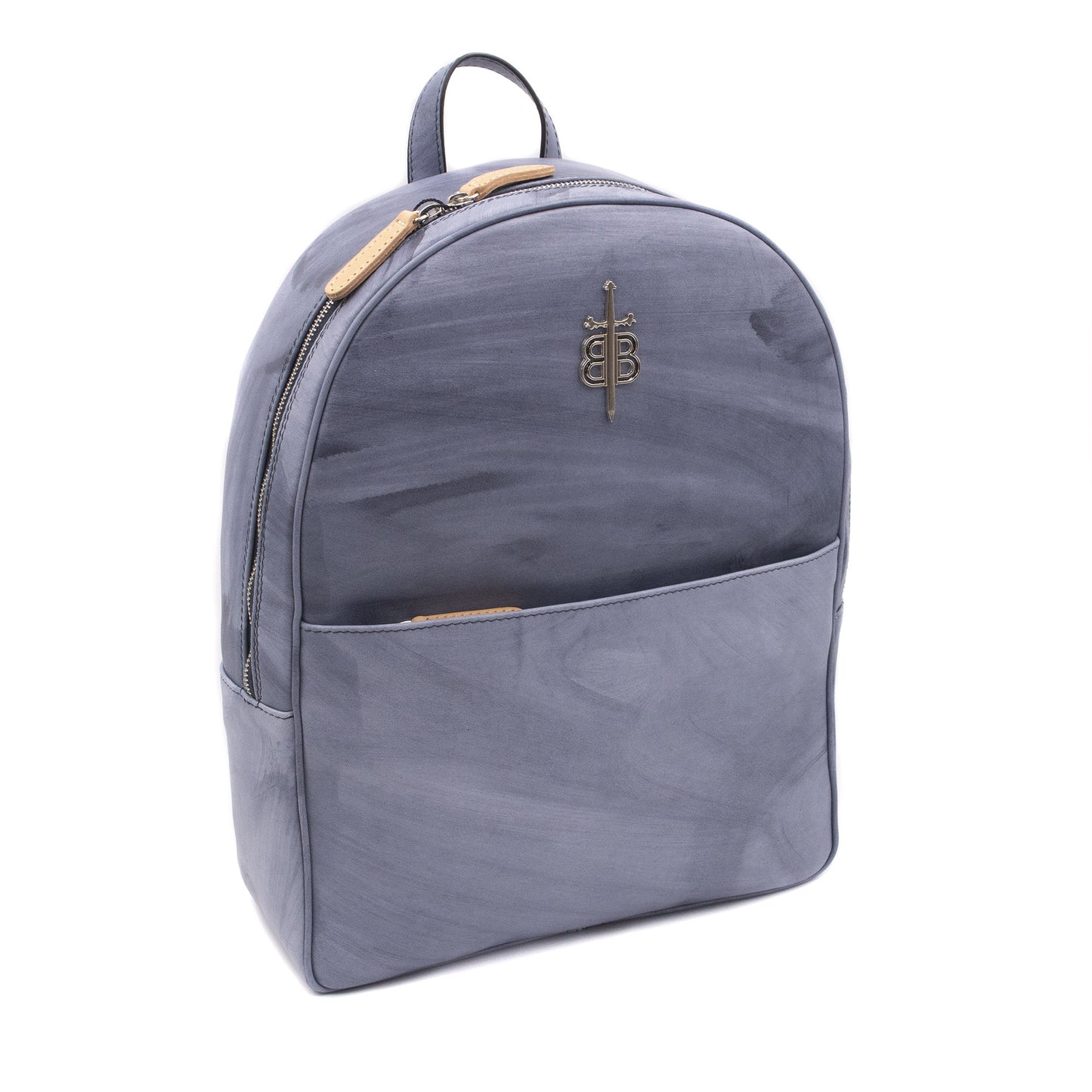 Handmade genuine leather backpack – tablet and travel
