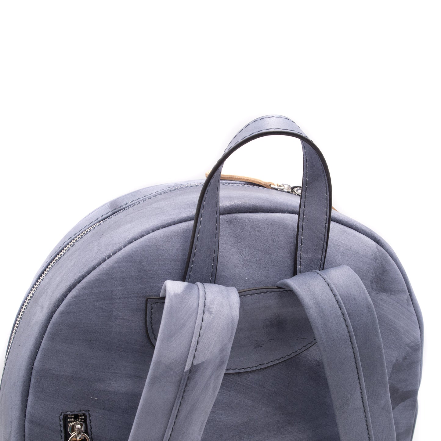 Handmade genuine leather backpack – tablet and travel
