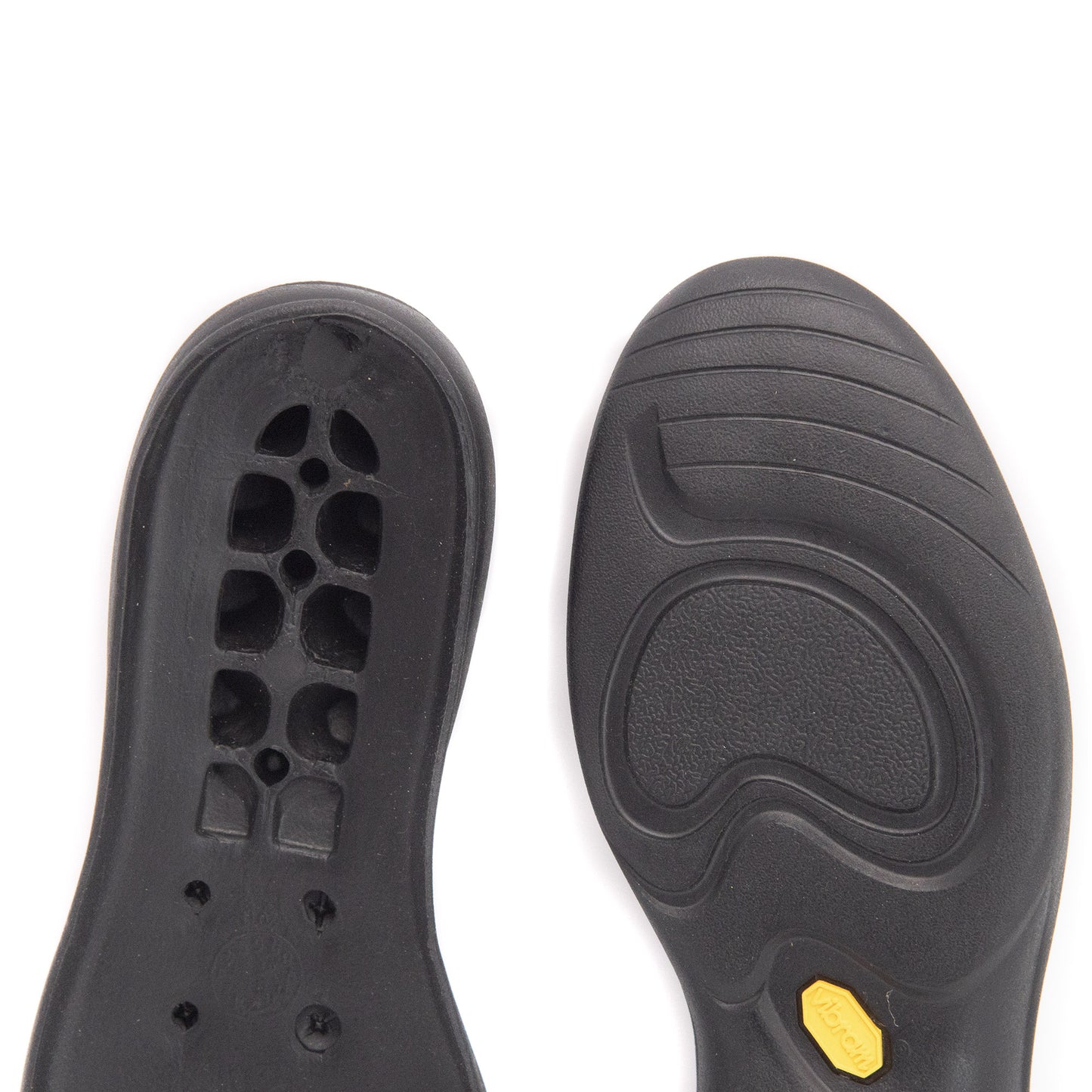 Suola scatolata gomma Vibram Shell 887K mescola Newflex zeppa 4 cm scarpe donna