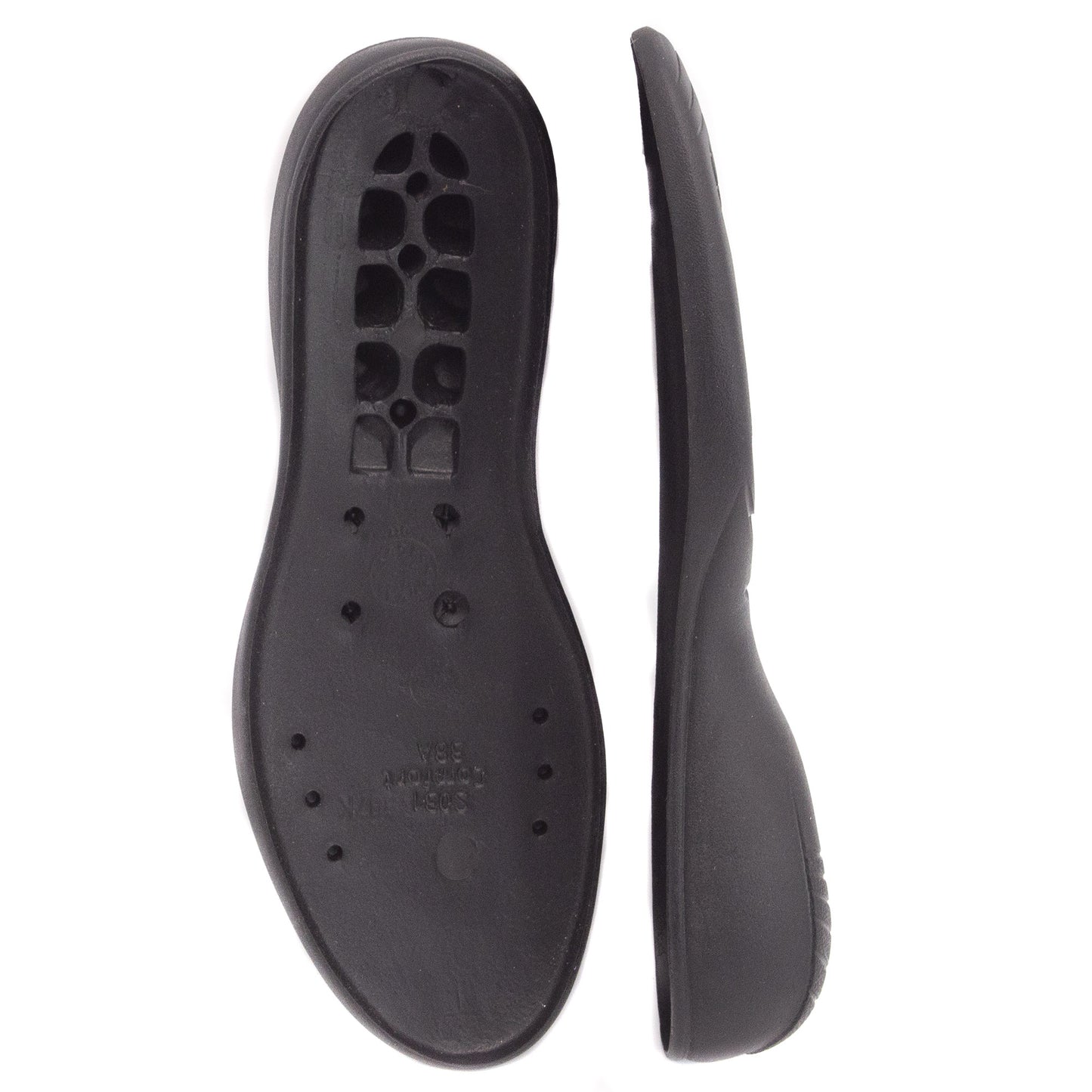 Suola scatolata gomma Vibram Shell 887K mescola Newflex zeppa 4 cm scarpe donna