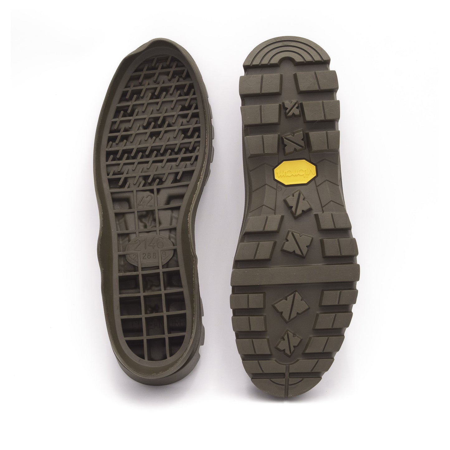 Suola Vibram Cleantrek Carrarmato Unisex in Gomma Naturale per Scarpe Casual e Outdoor
