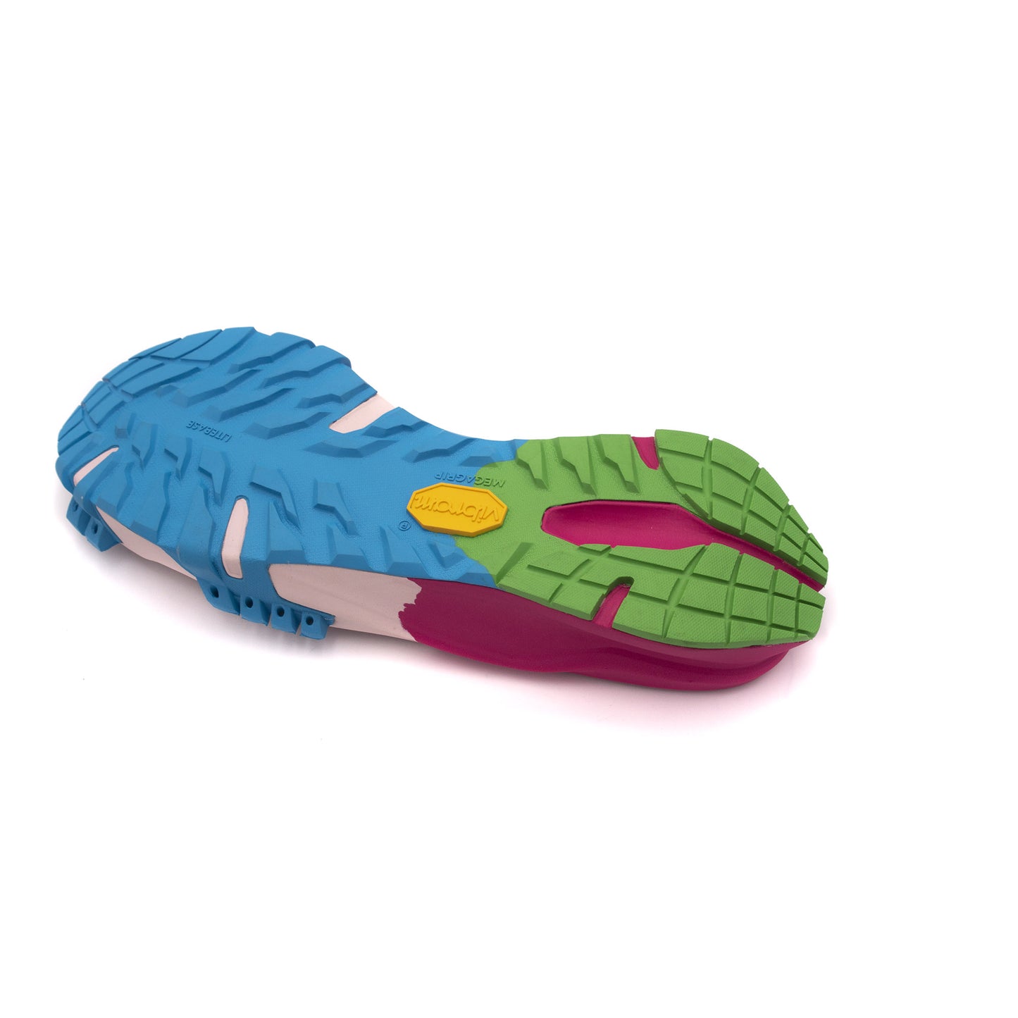 Suola Vibram Beriel Scatolata in Gomma Antiscivolo per Riparazione e Creazione Scarpe Outdoor