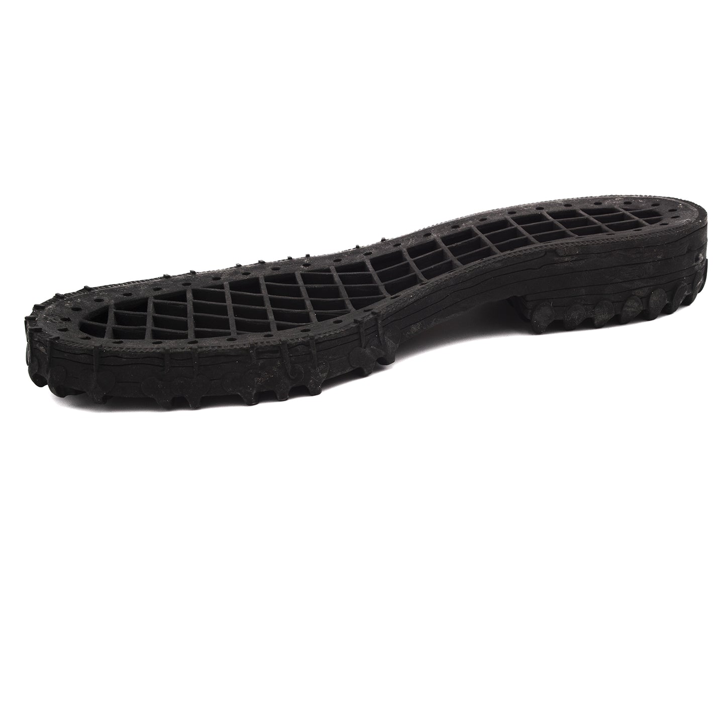 Suola Vibram Vintage Monoblocco in Gomma Antiscivolo per Riparazione e Creazione Scarpe Casual e Outdoor