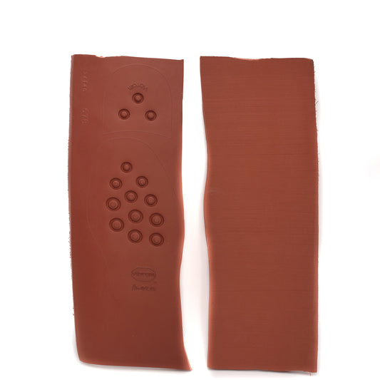 Suola in gomma Vibram Clipper morflex 8325 riparazione creazione calzature mm.8