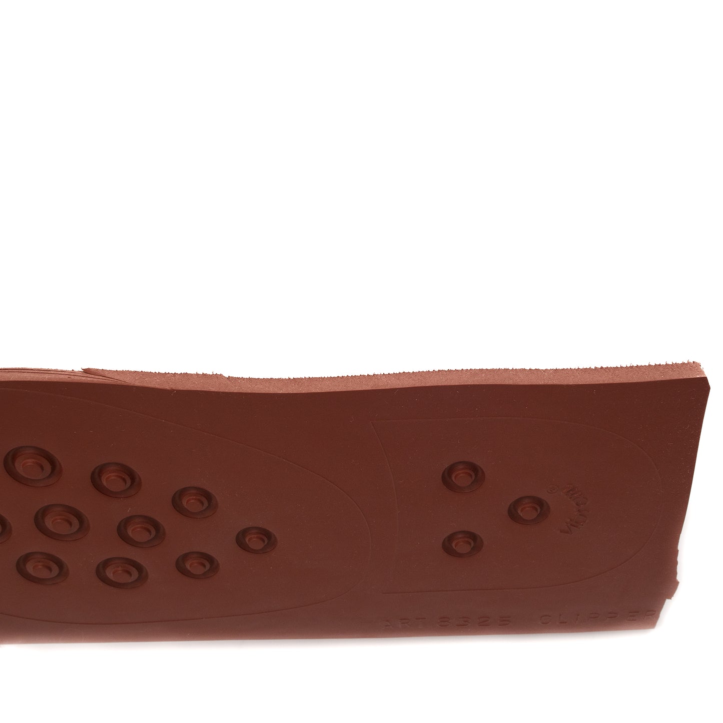 Suola in gomma Vibram Clipper morflex 8325 riparazione creazione calzature mm.8