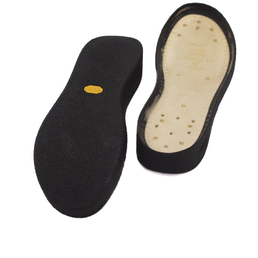 Suola Vibram Cupsole Crepe e PU in Gomma Antiscivolo per Sneakers e Scarpe Casual + Grasso Omaggio