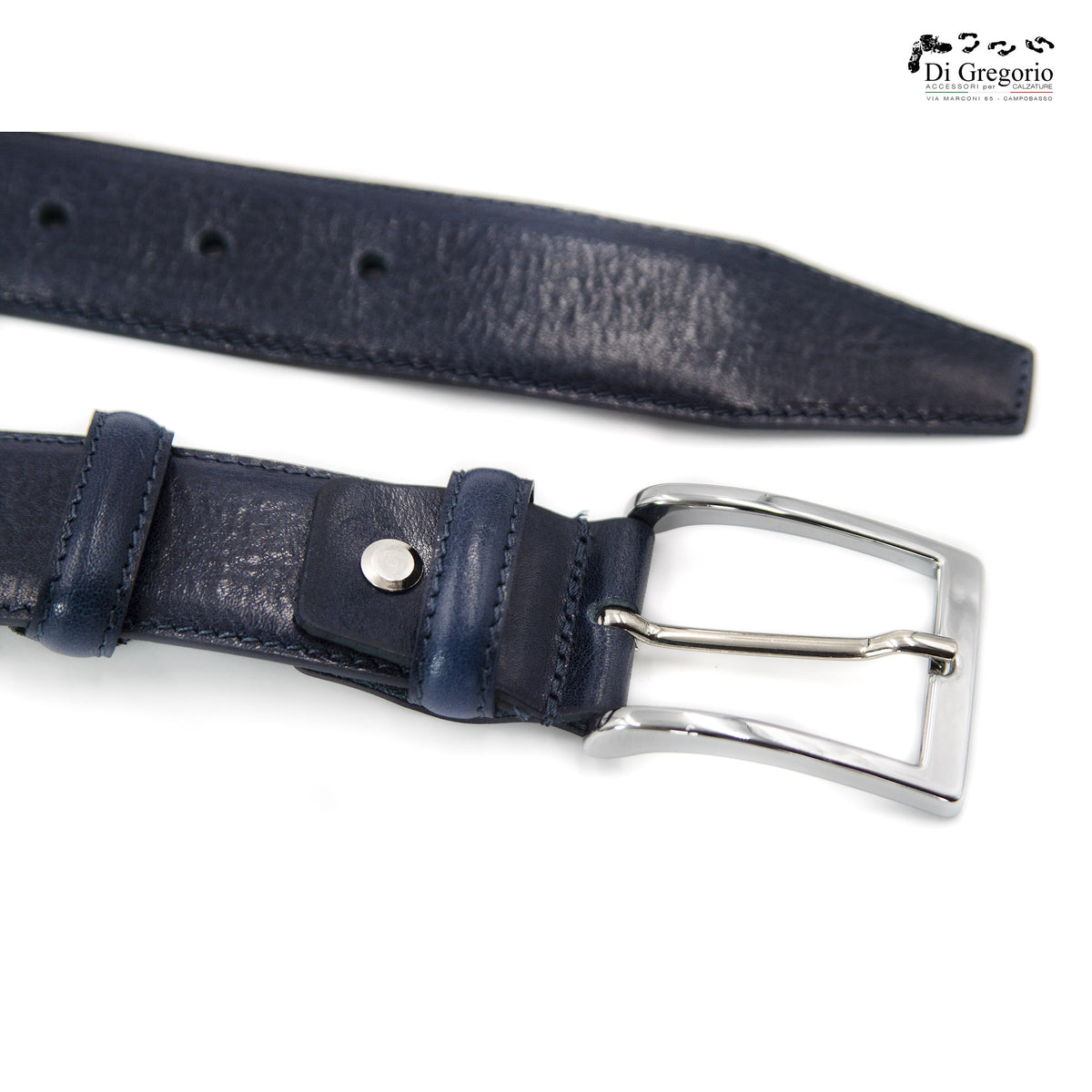 Cintura uomo donna in vera pelle artigianale con confezione regalo e fibbia di ricambio nichel free