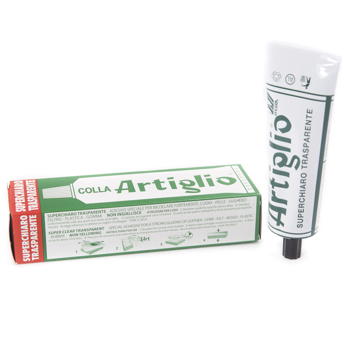 Colla Mastice artiglio super 620 e superchiaro calzolaio cuoio pelle fai da te