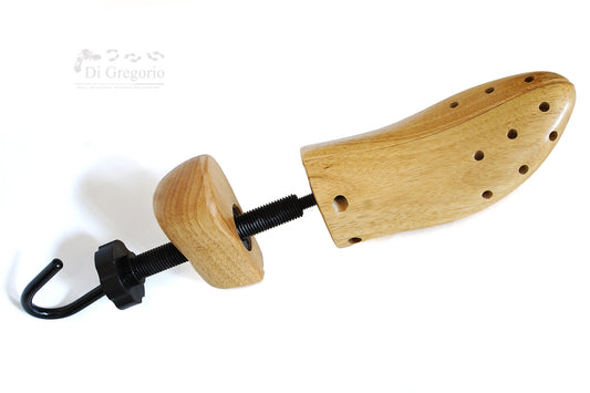 Allargascarpe in Legno Regolabile Ambidestro per Scarpe Strette | Ideale per Calli, Alluce e Piedi Gonfi - 1 Pezzo