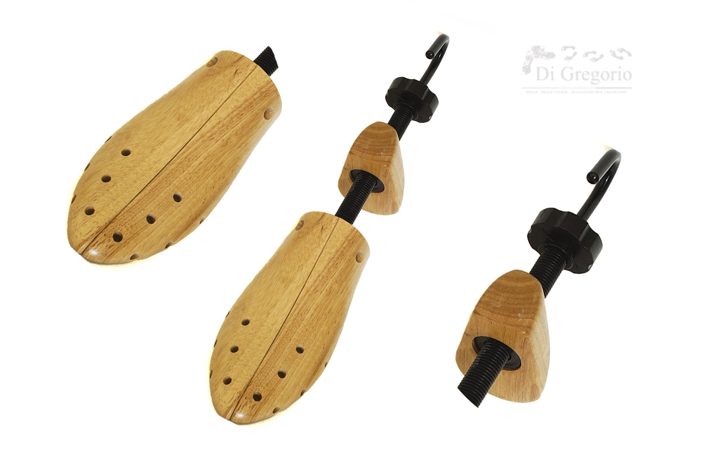 Allargascarpe in Legno Regolabile Ambidestro per Scarpe Strette | Ideale per Calli, Alluce e Piedi Gonfi - 1 Pezzo