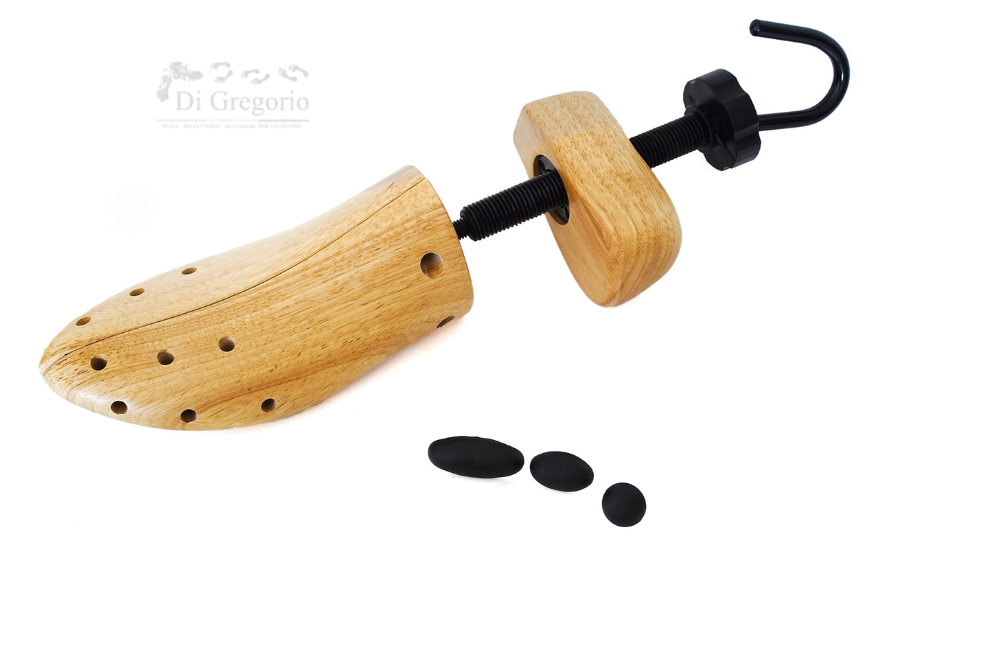 Allargascarpe in Legno Regolabile Ambidestro per Scarpe Strette | Ideale per Calli, Alluce e Piedi Gonfi - 1 Pezzo