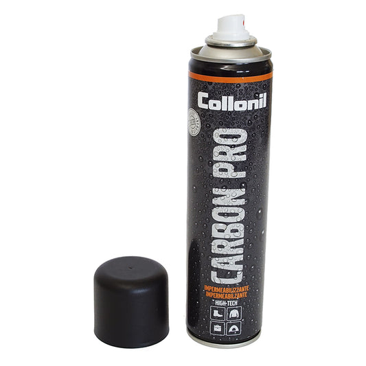 Collonil Carbon Pro Spray Impermeabilizzante 300 ml  Protezione Totale per Pelle Camoscio Nabuk Tessuti Scarpe Sneakers Borse e Abbigliamento con Tecnologia Fibra di Carbonio