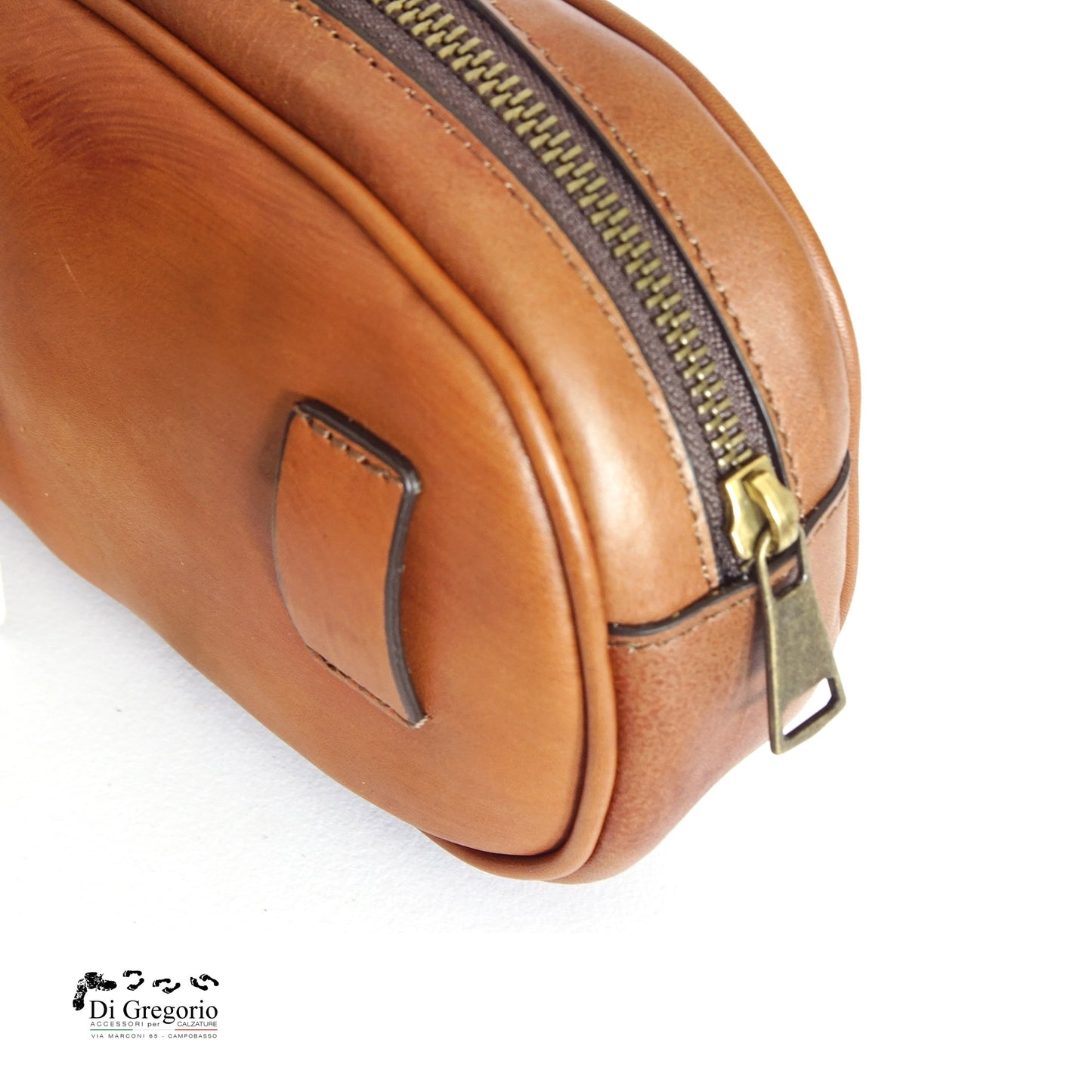 Marsupio Uomo Donna in Vera Pelle Artigianale Made in Italy con Cintura Regolabile