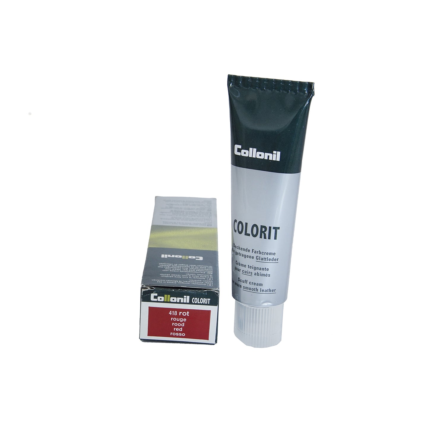 Collonil Colorit Crema Coprente per Pelle Liscia 50ml Ritocco Scarpe, Borse e Divani