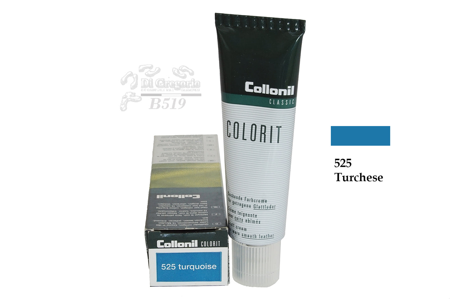 Collonil Colorit Crema Coprente per Pelle Liscia 50ml Ritocco Scarpe, Borse e Divani