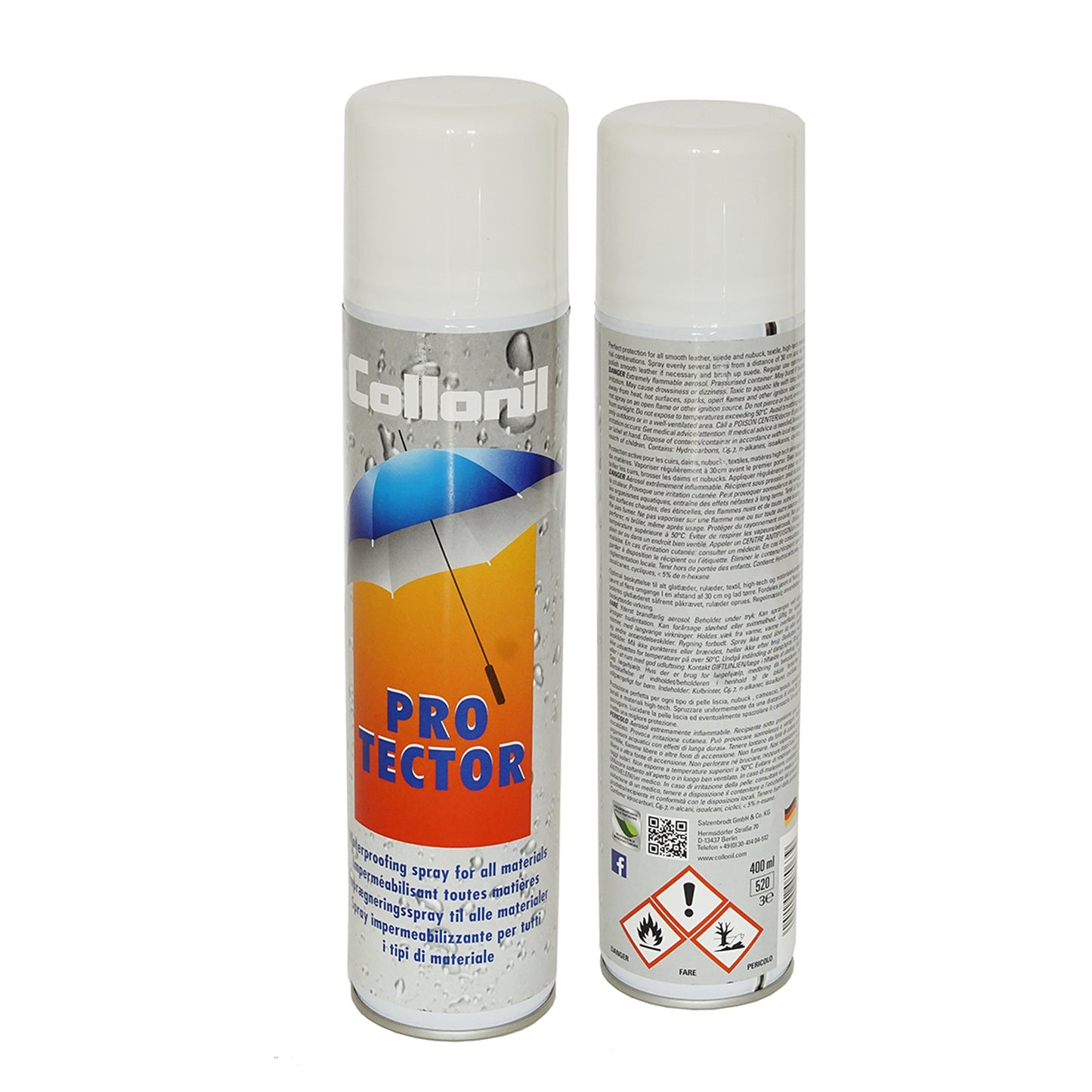 Impermeabilizzante Spray 200/400 ml per Scarpe in Camoscio Pelle e Tessuto Protezione Antiacqua per Giacche Borse e Sneakers