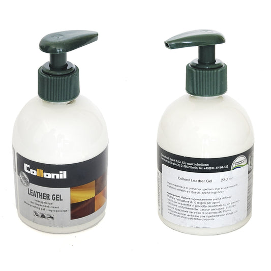 Collonil Leather Gel Impermeabilizzante per Pelle Liscia, Camoscio, Nubuck e Materiali Tecnici