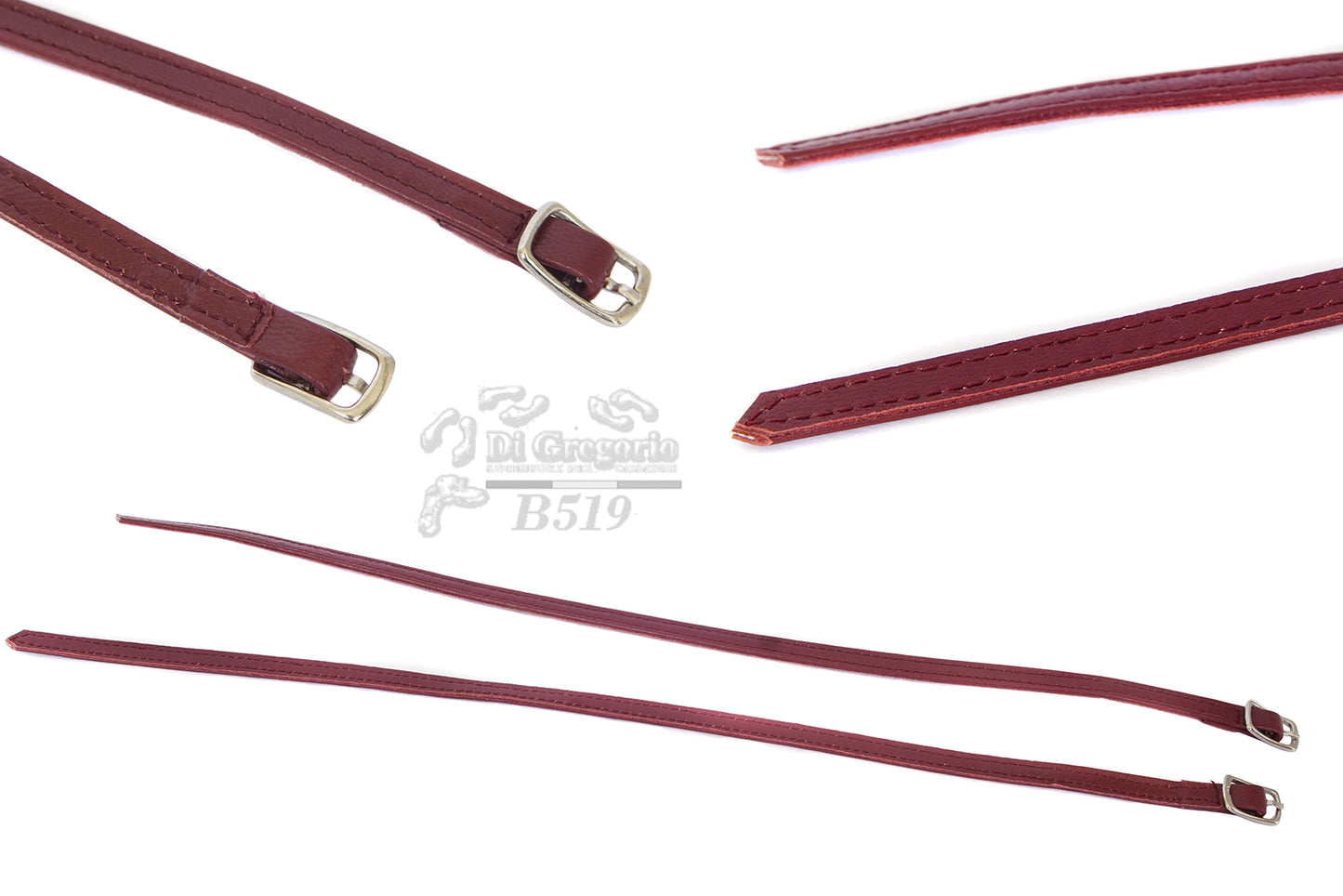 Cinturini Ricambio per Scarpe Decolletè in Vera Pelle Foderata 8 mm x 31 cm – Cinturini di Sostituzione per Scarpe Donna