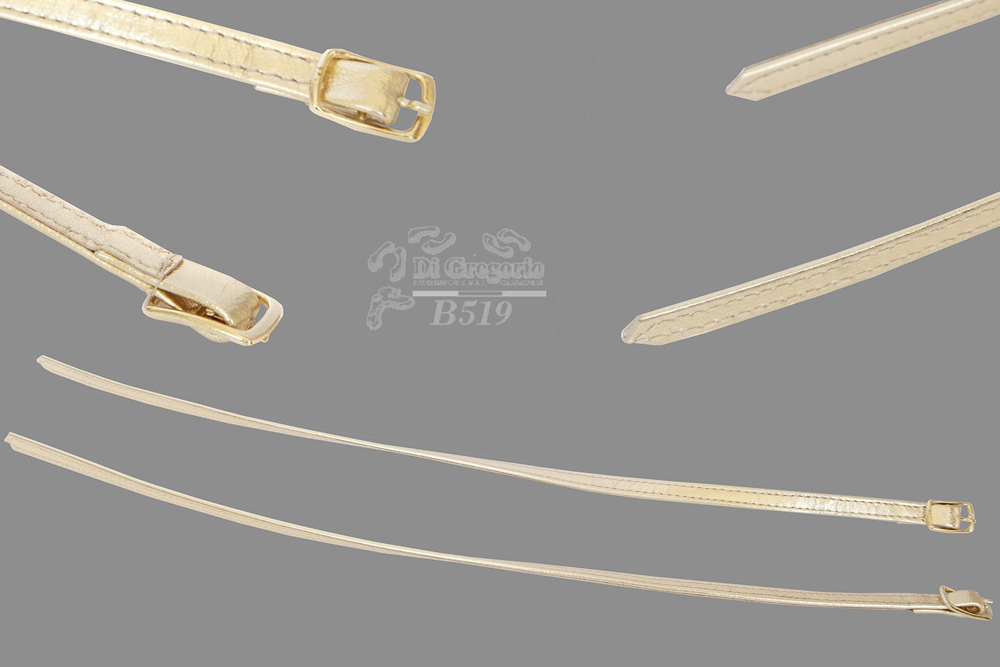 Cinturini Ricambio per Scarpe Decolletè in Vera Pelle Foderata 8 mm x 31 cm – Cinturini di Sostituzione per Scarpe Donna
